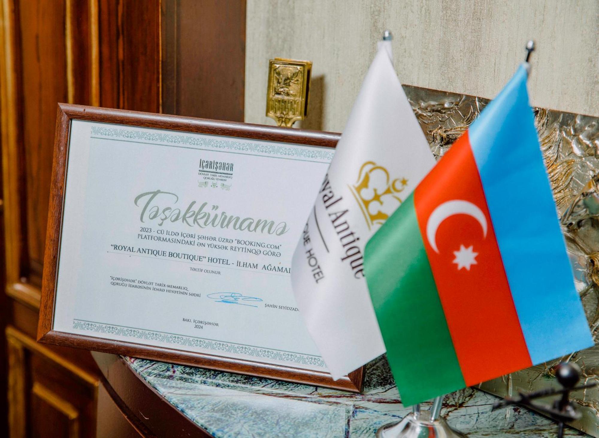 Royal Antique Boutique Hotel Baku Eksteriør billede